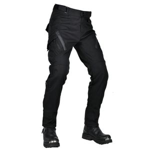 Mens Jeans Motorcycle Four Seasons AntiFall Waterproof Windproof Breathable Elastic High Waist Riding Pants 230914