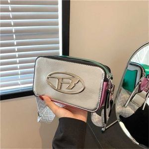 This year's popular camera 2023 summer new women's personality letter single wide shoulder strap crossbody bag code 69
