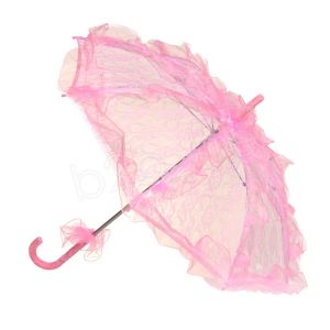 高品質のブライダルレース傘11カラーエレガントな結婚式のパラソルレースクラフトショーパーティー装飾写真小道具傘傘