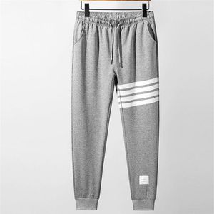 Fashion New Mens Climbing Drawstring Trousers Sweatpants Outdoor Training Cotton Knit Team Leisure Dance Pants Size M-4XL219p