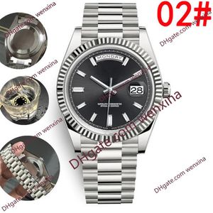 14 Colour Waterproo Watch 41mm 2813 Mechanical automatic Stainless President Fashion Mens Watches Classic long diamondWristwatches169E