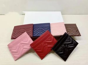 Designer Cassandre G Caviar Cartão Titular Mini Moda Carteira Cartão de Crédito Carteiras Documento de Viagem Homens Mulheres Bolsa 6688 Partition Coin Wallets Casual Envelope Bags