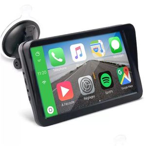 Bilvideo 9 tum bärbar trådlös carplay -bildskärm Android Stereo Mtimedia Bluetooth Navigation med bakre kamera Drop Delivery Aut DH6RF