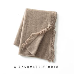 Lenços KOIJINSKY Cashmere 17555 Mulheres na primavera outono e inverno macio quente agulha cachecol de malha 230914