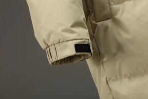 Дизайнерский сканирование бренда зимняя пухлая куртка для мужчин Женщина, утолщающая тепло