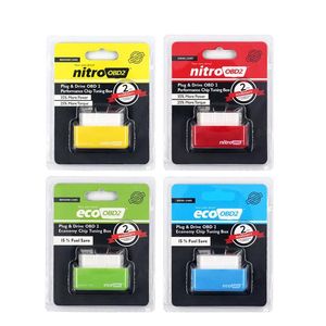 Nitro OBD2 ECOOBD2 15％ツール燃料節約ECUチップチューニングボックスNitrooBd2 Eco OBD-2 forディーゼルベンジンガソリンカープラグドドリブ305f