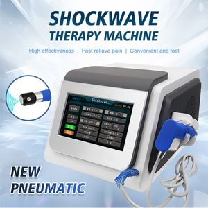 2024 Bästa fysioterapiutrustning Ultraljud Digital fysioterapimaskin Electric Len Air Wave Massager Shockwave Machine