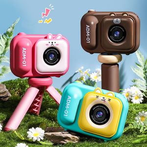Selfie Camera for Kids 48MP 1080p HD Kids Digital Camera Toys för 3-14-åringar Girls Boys Birthday Christmas Gifts Children Camera med stativ