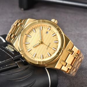 الساعات الفاخرة الساعات ذات الجودة العالية للحركة الميكانيكية الساعات المعصم الكلاسيكية Royaloak Watche Modern Modern Wristwatches Chronograph Steel Belt Watch Montre de Luxe