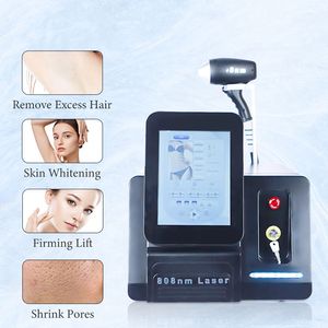 CE Approved 808 Diode Laser Hair Removal Depilation Pain-free Machine Skin Rejuvenation Pore Shrinking Beauty Salon for All Skin Types