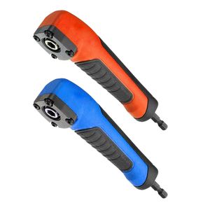 Chaves de fenda 1/4 Polegada Hex Wrench Broca Soquete Titular 90 Graus Ângulo Direito Extensão Driver Adaptador Haste de Perfuração Chave de Fenda Magnética 230914