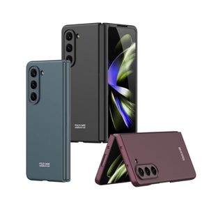 2023 gkk capa dobrável ultrafina para samsung galaxy z fold 5, pacote completo de proteção, capa de telefone leve e luxuosa