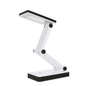 Portable Folding 24 LED Table Lamp Desk Light Sensitive Touch Control 3 Levels Adjustable Brightness Dimmable USB Charging Port 4 301g