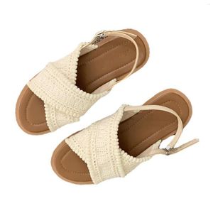 Sandals Women's Back Lace-up Braided Crossover Nude Dressy For Party Dress Pumps Shoes