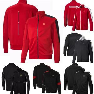 F1 Jacka Formel 1 Team Logo Racing Zipper Jacket Fans Casual Saveatshirt Autumn Winter Men Outdoor Windproect Jackets318g