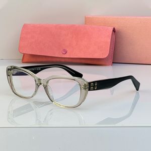 Designerskie okulary do czytania mui okulary przeciwsłoneczne kwadratowe męskie wysokiej jakości spersonalizowane okulary luksusowy kobieta recepta 57zp