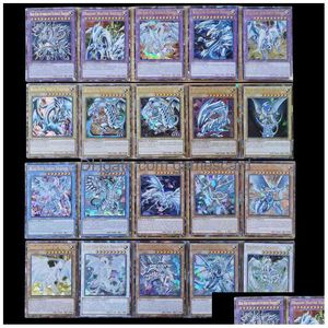 72 pezzi Yu Gi Oh giapponese 72 diversi carte inglesi ala del drago Nt soldato cielo flash giocattolo per bambini regalo G220311 consegna di goccia Dh4Zs