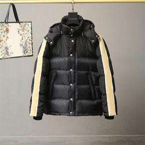 Men's Classic Down Jacket Winter Overcoat Top Designer Parker Ladies Letter Flower Jackets Luxury Streetwear Men High Quality295A