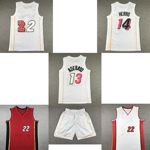 22-23 Basketball Shorts Jersey Miami Mens High quality Designer But22ler Basket ball Jersys comfortable Outdoor Apparel Customize Team name and number