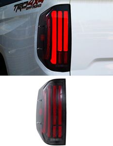 トヨタ・ツンドラのカーテールライト2014-20 21 LEDテールランプLED TAILLIGHTS DRL TURN SIGNAL REAVER REVERSE BRAKEランプ