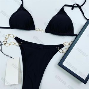 2023 Mixed Luxury Brands Womens Designers Bikinis SETS SEXY CLEAR Strap Shape Baddräkter Damer Baddräkter Swim Wear Beach Women262G