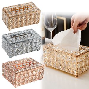 Tissue Dozen Servetten Box Houder Opslag Creatieve Thuis Kamer Versieren Desktop Bureau Organizer Auto Case Cover servethouders 230915