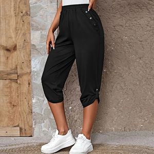 Pantaloni da donna Moda Jogger Harajuku Pantalones Mujer Pantaloni casual Donna Abbigliamento Pantaloni sportivi Donna Pantaloni corti Fondo 230914