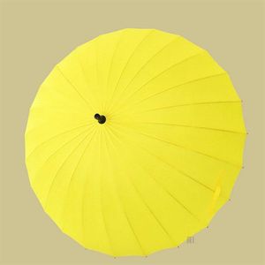 Umbrellas Large Colorful Rainbow Umbrella Rain Man Women 24K Windproof Long Handle Waterproof Fashion Parasol 2021277y