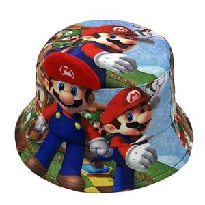 New Fashion Kawaii Cartoon Boy Girl Fisherman Hat Cap With Stereo Ear Visor Kids Accessories Multi Choice