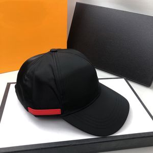 Mens Canvas Baseball Caps Designer Chapéus Chapéus de algodão na primavera e no outono Moda Street Hat Chapéus Womens Fitted Caps