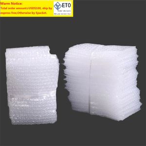Nya Wrap -kuvertväskor Vita plastbubblor Puches LDPE Packing Material Bubble Wholesale Price Pris påsar ZZ