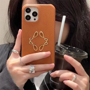 Gold Letter Designer Phone Case Leather Relief IPhone Cases For IPhone 14 Pro Max 13pro 12 11 Promax 14plus Dirt Resistan Shell G-5