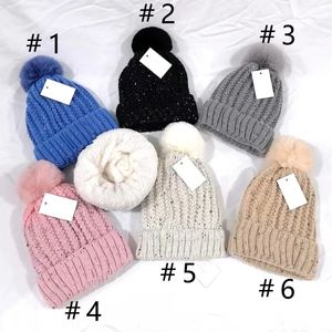 5 pezzi Inverno donna Cappelli uomo Viaggio ragazzo Moda adulto Berretti Skullies Chapeu Berretti Cotone Berretto da sci ragazza cappello grigio mantenere caldo intensificazione nero Doppio addensato