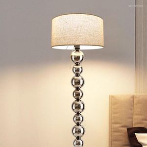 Floor Lamps Nordic Elegant Standing Lamp Living Room Contemporary Minimalist European Aesthetic Dimmable Deco Chambre Decoration