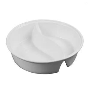 Dinnerware Sets Mandarin Duck Bowl Ceramic Storage Japanese Style Rice Bowls Divided Ceramics White