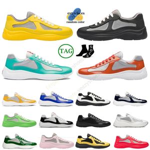 Originale OG America's Cup Loafers Freizeitschuhe Sneakers Größe 12 Mango Silber Schwarz Weiß Grau Grün Rosa Plateau Schnürschuhe Herren Damen Designer-Kleider-Trainer