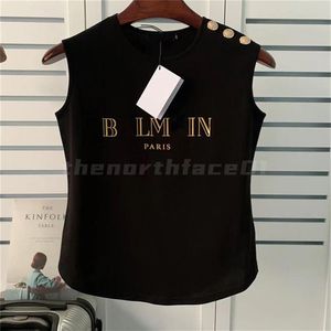 Famous Womens Designer T Shirts High Quality Summer Sleeveless Tees Women Clothing Top Short Sleeve Size S-XL244J