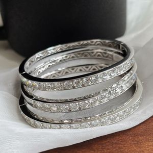 Charmoso pulseira de moissanite 925 prata esterlina piscando moissanite diamante pulseiras para meninas mulheres para festa de casamento jóias presente