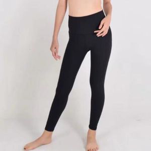 Pantaloni da donna Sport Palestra Leggings skinny Tessuto elasticizzato a 4 vie vita alta mimetico nero 78 leggins 230914