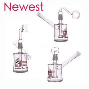 Großhandel Amerika läuft auf Dab Shisha Wasser Rig Bong Rohre Perc Heady Einzigartige Glas Ölbrenner Bongs Rauchen Rohr 14mm Gelenk