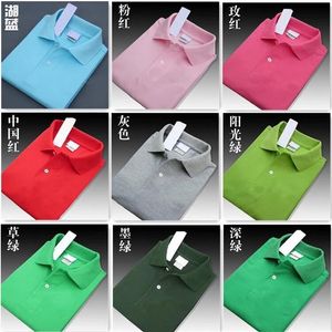 Whole Women's Polos Breathable Cotton Summer Solid Shirts Short Sleeve Shirts Size S-2XL Multi Colors290L