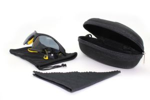 Men's Sport Sunglasses with Travel Case and Lens Cloth and Fabric Pouch, Classic Style for All Season and All Activities, Self Use / Gift / Souvenirs