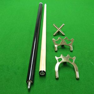 Sporthandskar 2st Set Brass Bridge Head Pool Cue Stick Frame Pole Accessories for Snooker Billards 9 Ball T8 221107337K