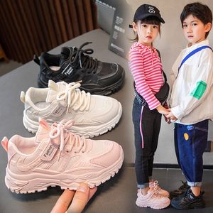 Athletic Outdoor Children's Shoes Spring 2023 Sneakers Mesh Breathable Little Girl Non Slip Boys' Casual Running Kids Zapatos 230915