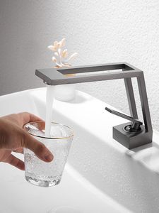 Kitchen Faucets Wash Basin And Cold Copper Bathroom Cabinet Washbasin Faucet Your Hands.