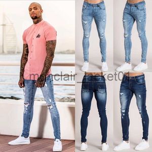 Jeans da uomo Jeans skinny da uomo Jeans elasticizzati Jeans elasticizzati Jeans sfilacciati Pantaloni strappati Pantaloni denim Pantaloni casual Pantaloni lunghi Jeans da uomo J230915