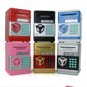 Novelty Games Electronic Password Bank Atm Money Box Cash Coin Matic Deposit Boxes For Children Drop Delivery Dhlmk