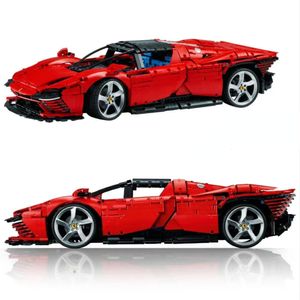 Blocos em estoque 3778 peças técnico daytoinai sp3 42143 modelo de supercarro tijolos de construção brinquedos para meninos meninas presente de aniversário 230914