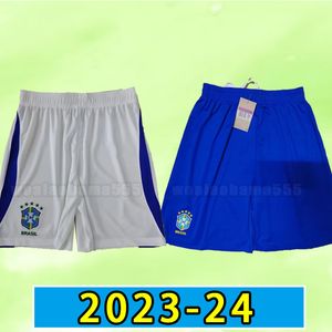 2023 2024 Brasils Soccer Shorts Marcelo Pele Paqueta Neres Coutinho Firmino Jesus Vini Jr 23 24 Brasils Football Pants Fans version