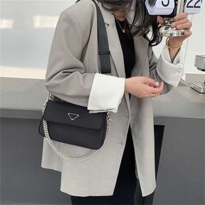 Cheap 80% Off Womens Leisure Wide Shoulder Strap Crossbody Nylon Fabric Small Square Fashion Chain Underarm Bag Tide code 899